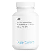 Supersmart BHT supplement capsule close-up for daily wellness support