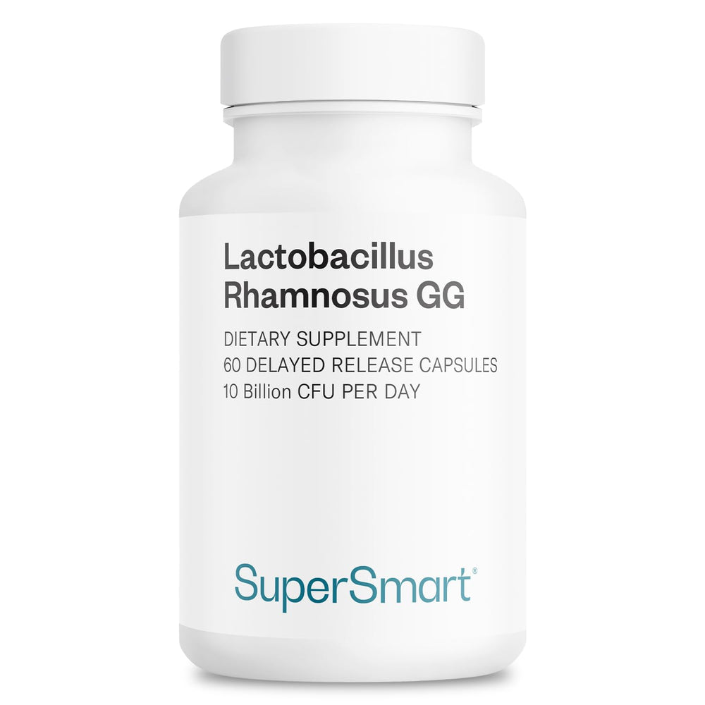 Supersmart LGG bottle with delayed-release capsules supports digestive comfort