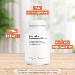 Supersmart PLE packaging highlights non-GMO and gluten-free features.