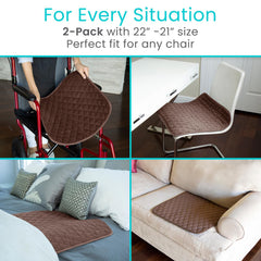 SURES chair pad nonslip base detail emphasizes stability on various surfaces