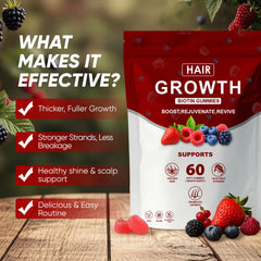 SUUDUUL Lumin Hair Growth Gummies being enjoyed as a daily supplement.