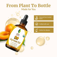 SVA Apricot Seed Oil used during scalp massage for relaxation and conditioning.