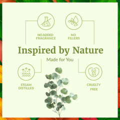 SVA Organics Eucalyptus Oil for hair care and scalp massage.