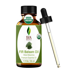 SVA Organics Fir Balsam Oil bottle ready for diffusion and DIY blends.