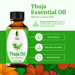 SVA Thuja oil diffusing in a diffuser for aromatherapy