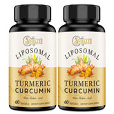 Svaiketa Liposomal Turmeric Curcumin bottle front view for daily wellness support