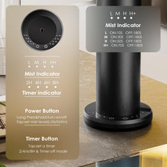 SVNWKRE waterless diffuser top detail showcasing compact controls.