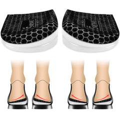 Svowin 3-Layer Adjustable Insole Tilt for foot alignment during daily walking.