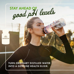 Swanson Alkaline Booster bottle pour demonstrates simple one-drop dosing