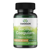 Swanson Bacillus Coagulans bottle front showing probiotic digestive support.