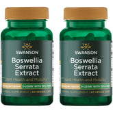 Swanson Boswellia Serrata Extract bottle front view with vegan capsules for daily support