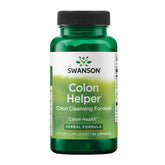 Swanson Colon Helper bottle front showing capsules for digestive support.