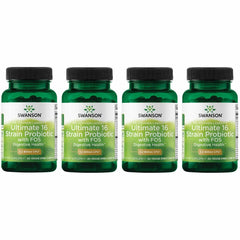 Swanson Dr. Langer probiotic bottle promotes digestive support with 16 strains and 3.2B CFU per capsule.