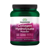 Swanson High Plains collagen bottle closeup shows pure hydrolysate for daily use.