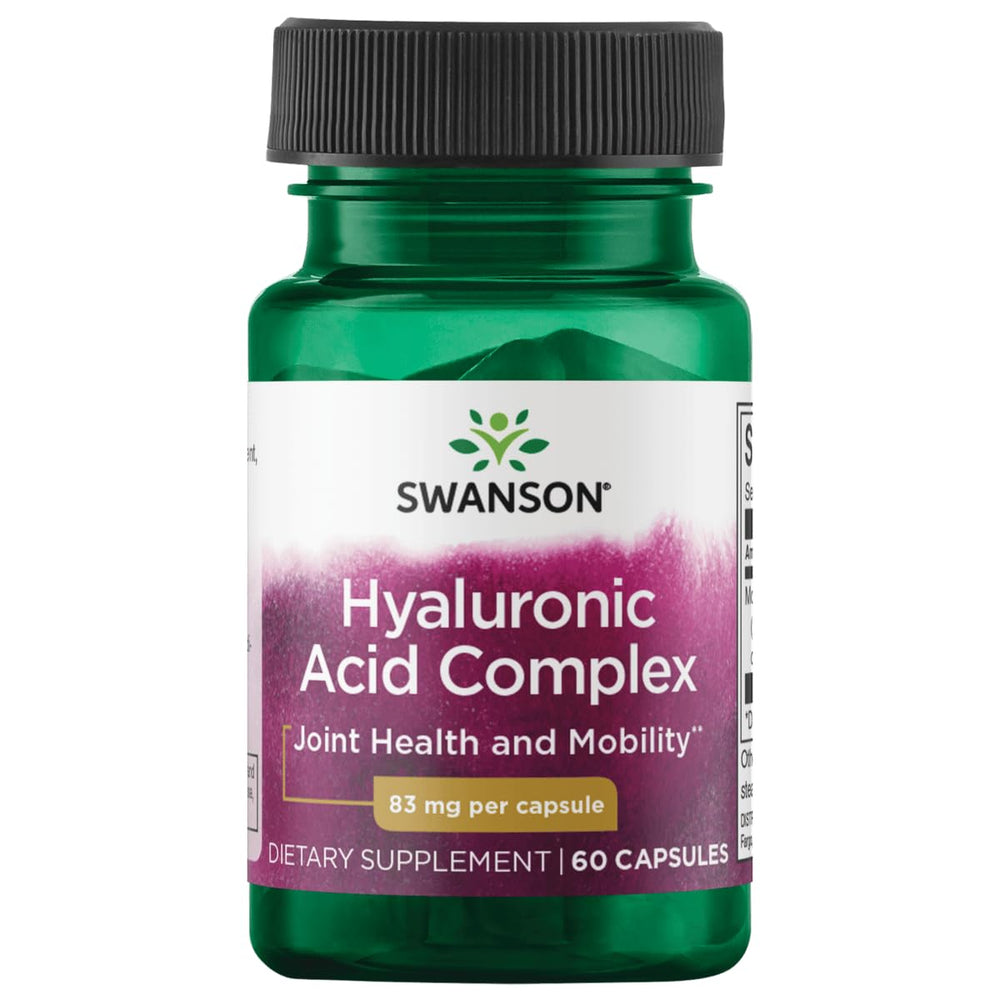Swanson Hyal-Joint bottle front displaying joint support formula