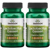 Swanson Lactobacillus Gasseri capsules in bottle support daily digestion.