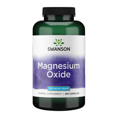 Swanson Magnesium 200 mg bottle for daily mineral support.