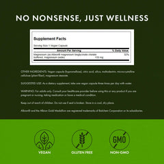 Closeup of Swanson magnesium glycinate capsules emphasizing capsule texture