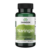 Swanson Naringin 500 mg capsules bottle front showing daily citrus flavonoid support