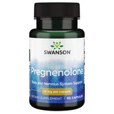 Swanson Pregnenolone bottle front view for daily supplement routine.