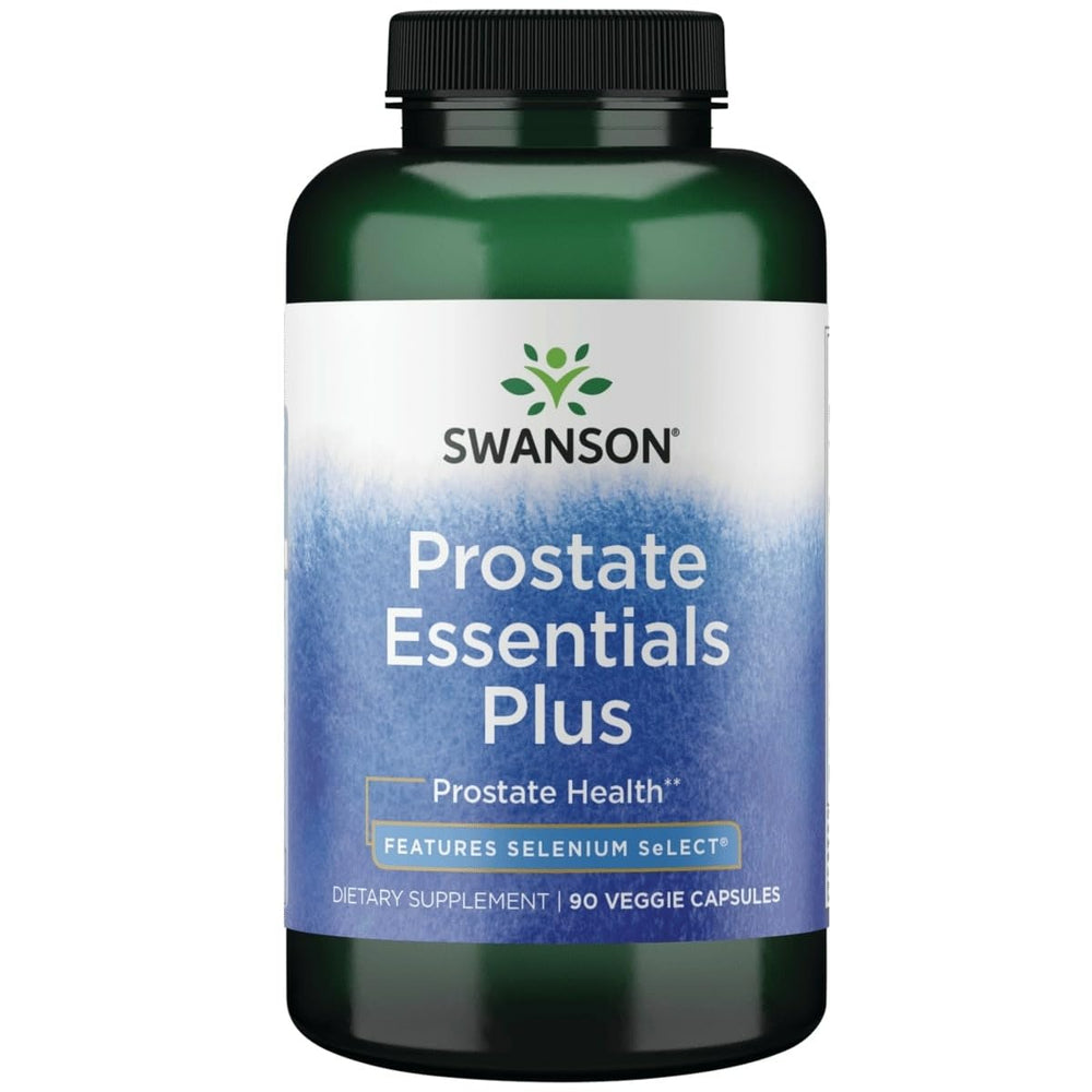 Swanson Prostate Plus bottle front suggesting prostate support.
