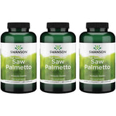 Swanson Saw Palmetto capsules bottle for daily prostate support
