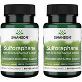 Swanson Sulforaphane capsules with bottle for daily wellness