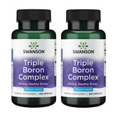Swanson Triple Boron Complex bottle front showing product and bone support focus