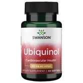Swanson ubiquinol 100mg bottle front signals easy daily energy support