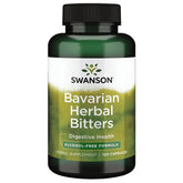 Swanson Ultra Bavarian Herbal Bitters bottle with clear label for digestive routine