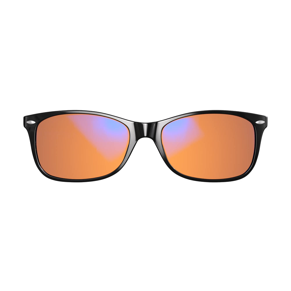 Swanwick Classic Night blue light blocking glasses for women and men reduce eye strain during screens