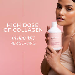 Swedish Collagen Repair label highlights hyaluronic acid and vitamin C benefits