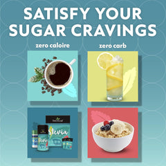 SweetLeaf stevia powder in smoothie for natural sweetness