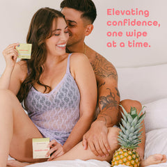 Sweetums pina colada flavor detail emphasizing pleasant scent and taste