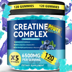 Swing Arm Creatine Monohydrate Gummies bottle front demonstrates on-the-go pre-workout support.
