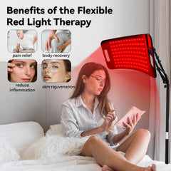 SWIRISE 16x8 inch panel providing even light coverage for full-body use