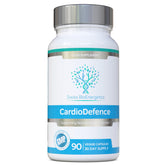Swiss BioEnergetics CardioDefence bottle front highlighting heart-support messaging