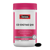 Swisse CoQ10 supplement bottle for daily heart health support.