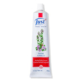 SwissJust Thyme Cream 96g bottle for easy body massage and relaxation.