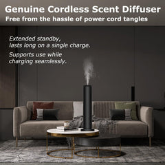 Swuvuxo diffuser displaying dual modes: adjustable intensity and timer