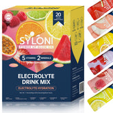 Syloni Electrolytes Juicy Variety Pack sticks for on the go hydration and flavor