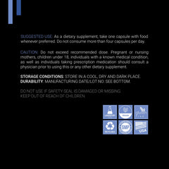SYMNUTRITION Bilberry Extract capsules poured into a dish for easy intake