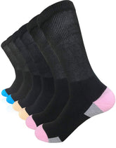 SYOLLAVE calcetines diabeticos deportivos, top ancho para tobillos hinchados y uso diario.