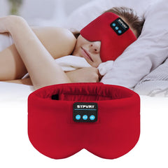 SYPVRY Sleep Mask Bluetooth Headphones front view for wireless night listening