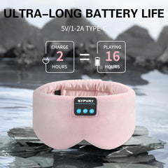 SYPVRY soft fabric eye mask blocks light for better sleep