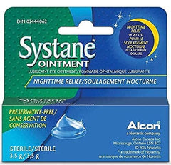 Close-up of creamy eye ointment texture for night use