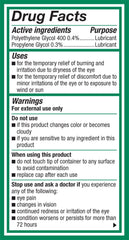 Systane Ultra dropper dispenses drops for immediate eye moisture.