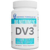 Systemic Formulas DV3 BioNutriment softgels front promote daily immune support