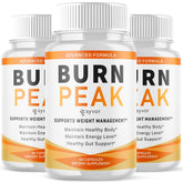 Syvor BurnPeak capsules 3-pack front view, convenient for daily use