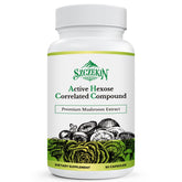 SZCZEKIN AHCC 1500mg bottle highlighting the immune-support blend.